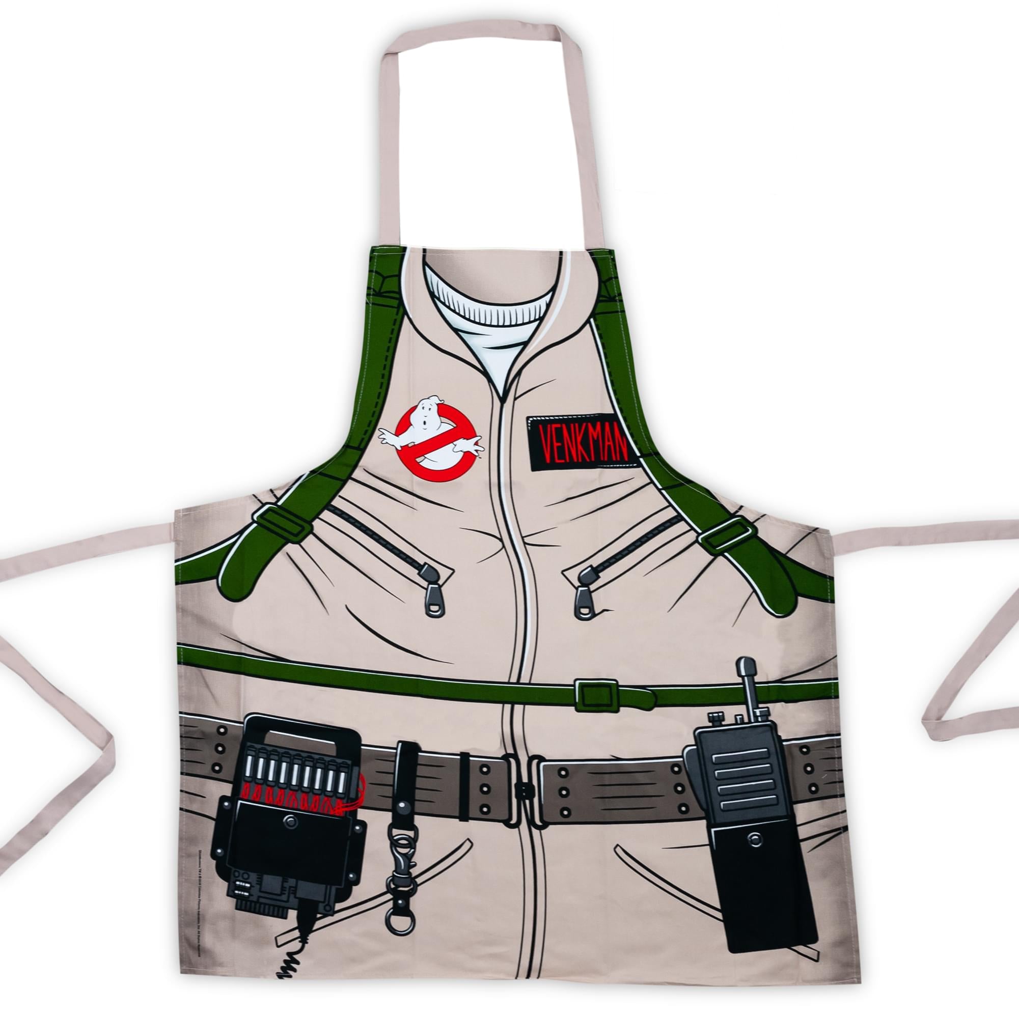 Ghostbusters Cooking Apron , Peter Venkman's Uniform Grill Apron , 100% Cotton