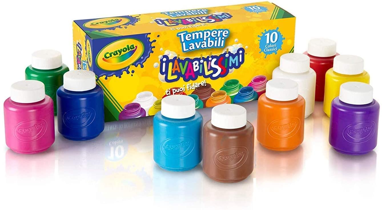 Crayola Washable Kids Paint Set , 10 Colors