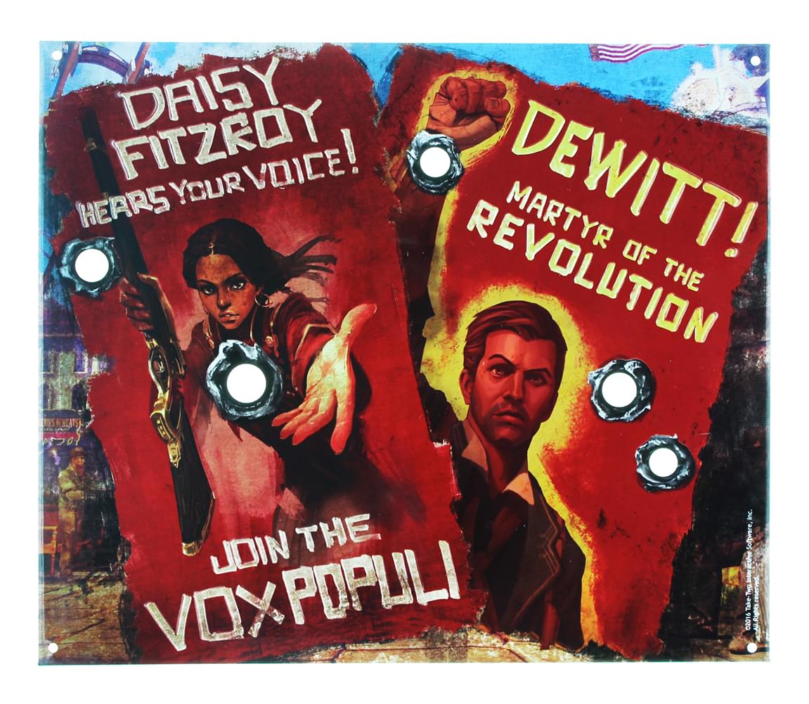 Bioshock Vox Revolution 9x12 Tin Sign