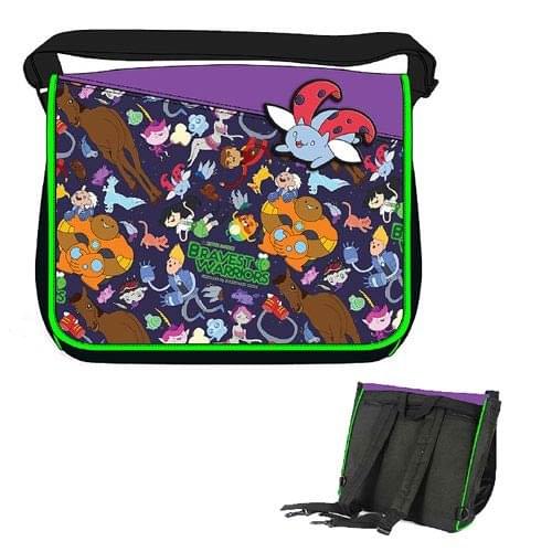 Bravest Warriors 16x13 Convertible Backpack Messenger Bag