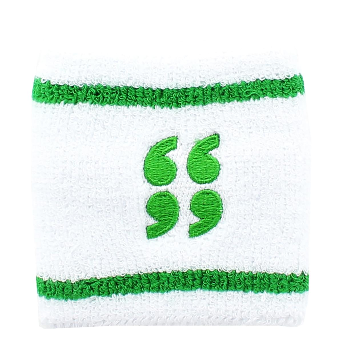 Scott Pilgrim White & Green Athletic Wristband