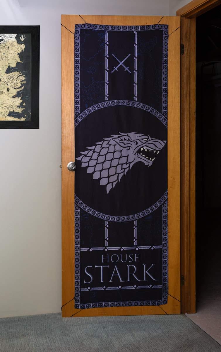 Game Of Thrones House Stark 26 X78 Sigil Door Banner Free Shipping Toynk Toys