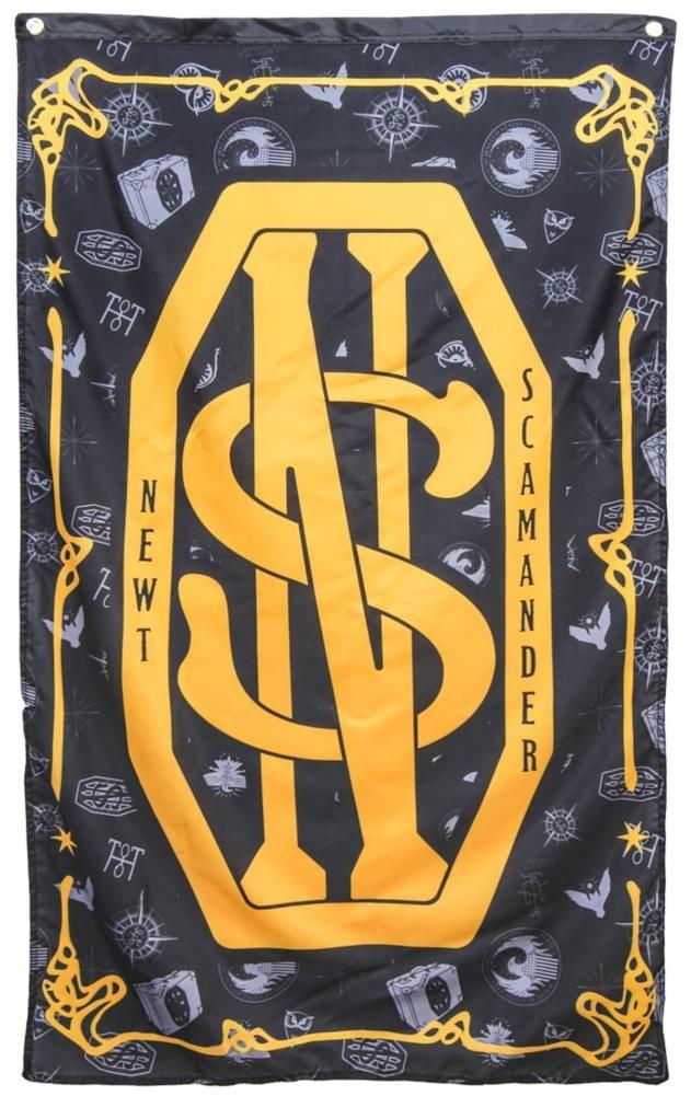 Fantastic Beasts Newt Scamander 30x50 Fabric Banner