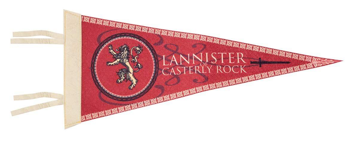 Game Of Thrones 8.5x21 House Lannister Felt Wall Pennant