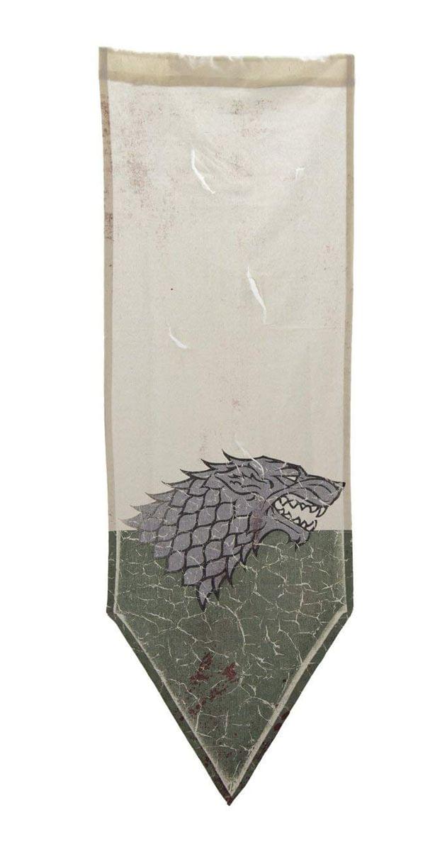 Game Of Thrones House Stark 19x60 Distressed Battle Tournament Banner