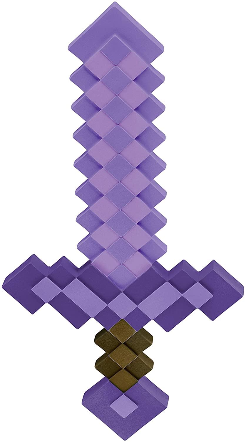 Photos - Fancy Dress Sword Minecraft Enchanted Purple  Costume Accessory DGC-106549-C 