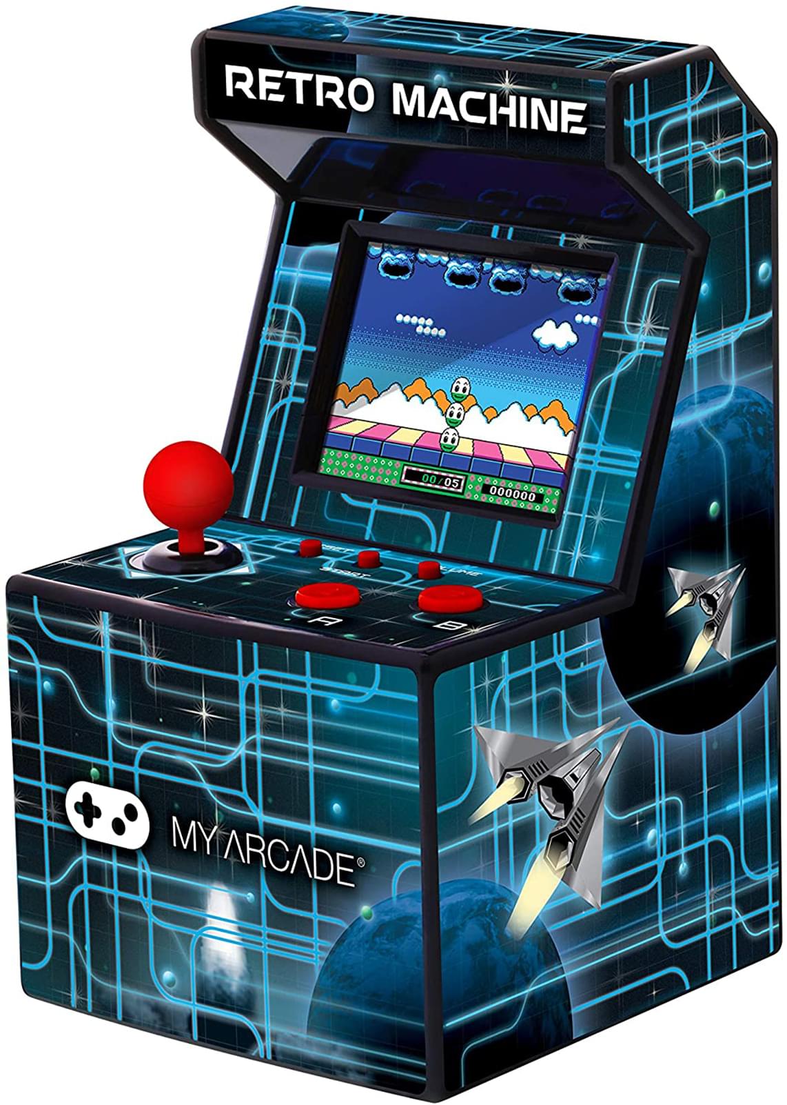 My Arcade Retro Machine Playable Mini Arcade , 200 Retro Style Games Built In