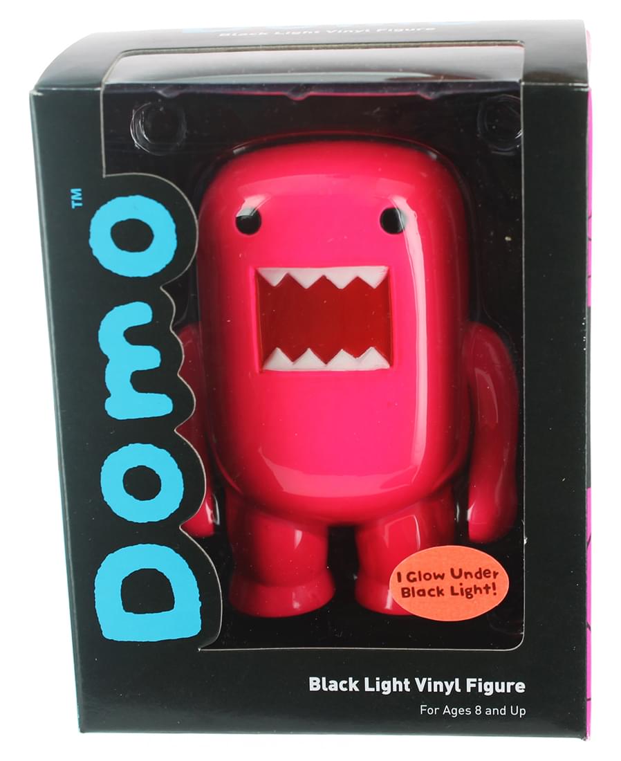 Domo Black Light Red 4 Vinyl Figure