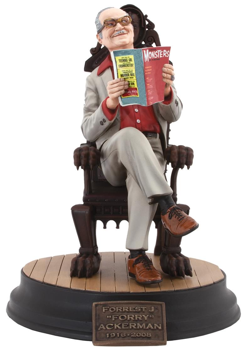 Forrest J Forry Ackerman 13 Statue