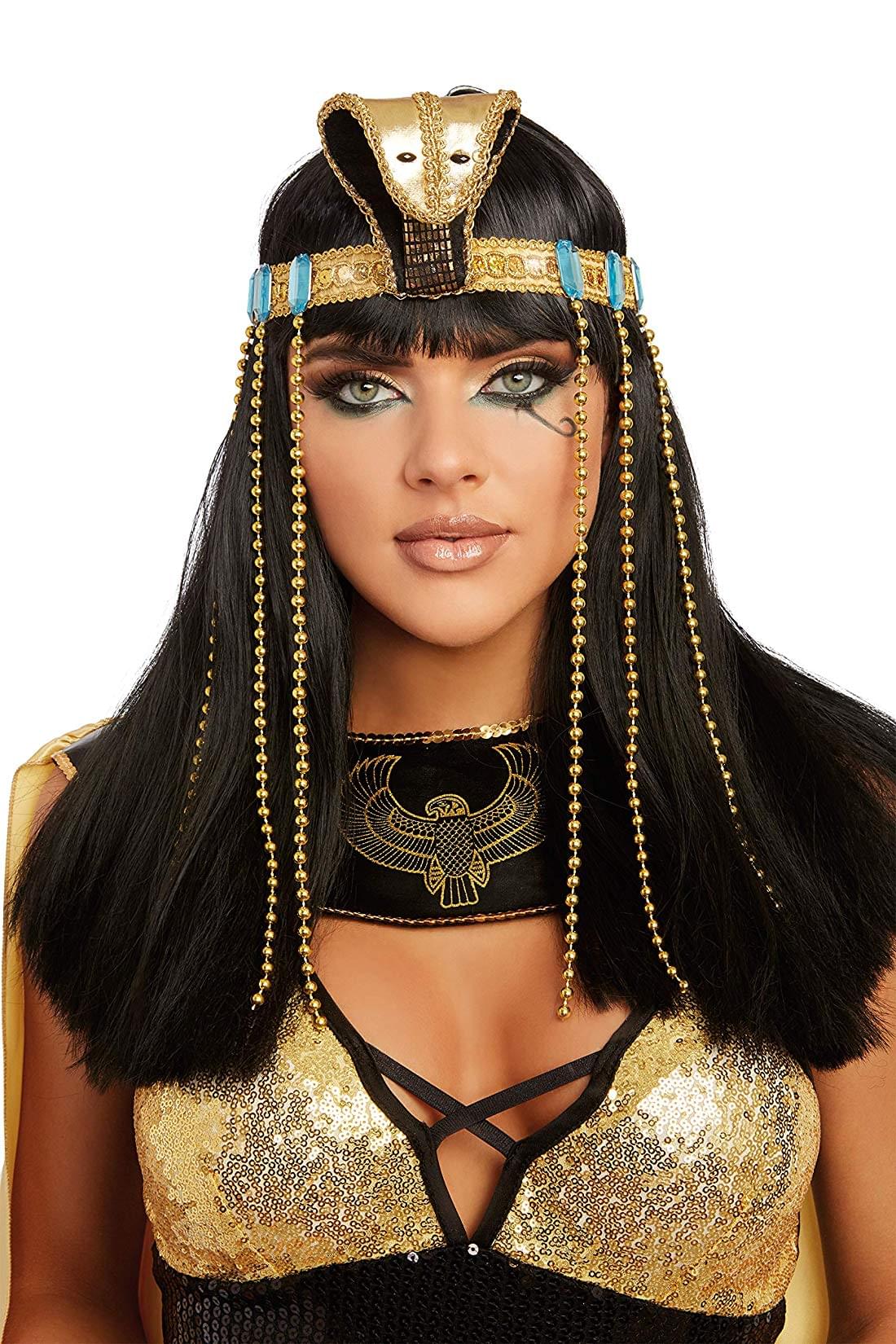 Photos - Fancy Dress Cleopatra Adult Costume Headpiece | One Size DRG-11656-C 