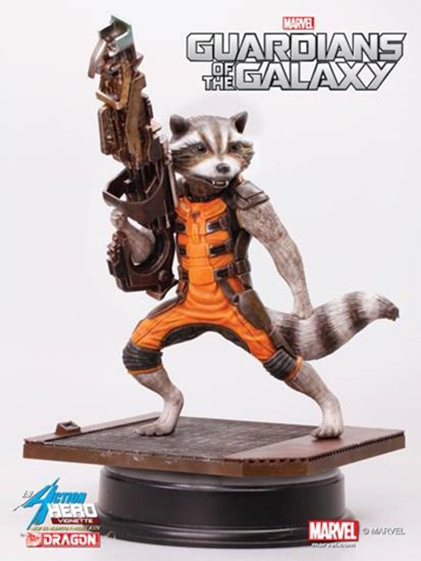 Marvel's Guardians Of The Galaxy 1:9 Action Hero Vignette: Rocket Raccoon