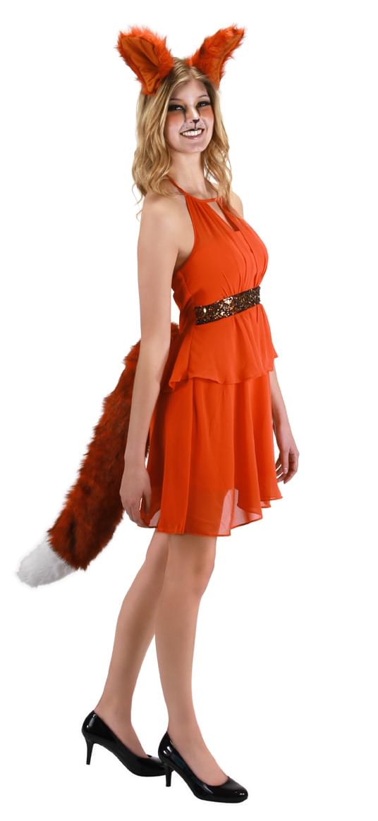 Photos - Fancy Dress Fox Deluxe  Ears Adult Costume Accessory ELP-104742-C 