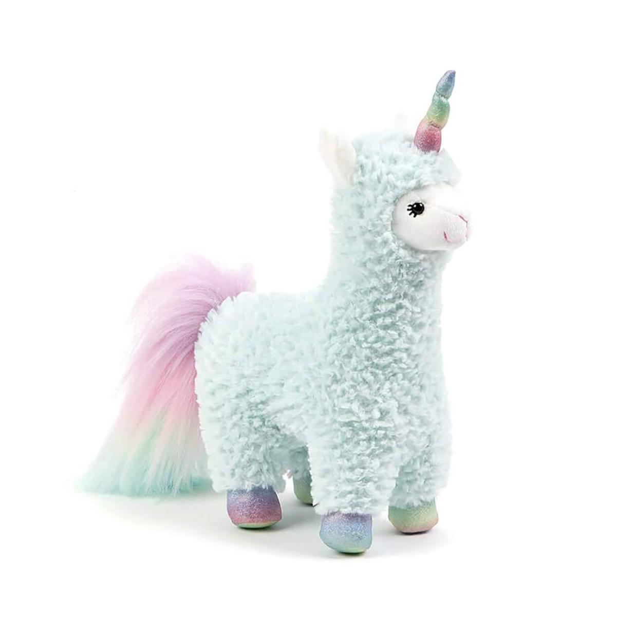 Photos - Soft Toy Enesco Cotton Candy Llamacorn 11 Inch Collectible Plush ENS-6052119-C 