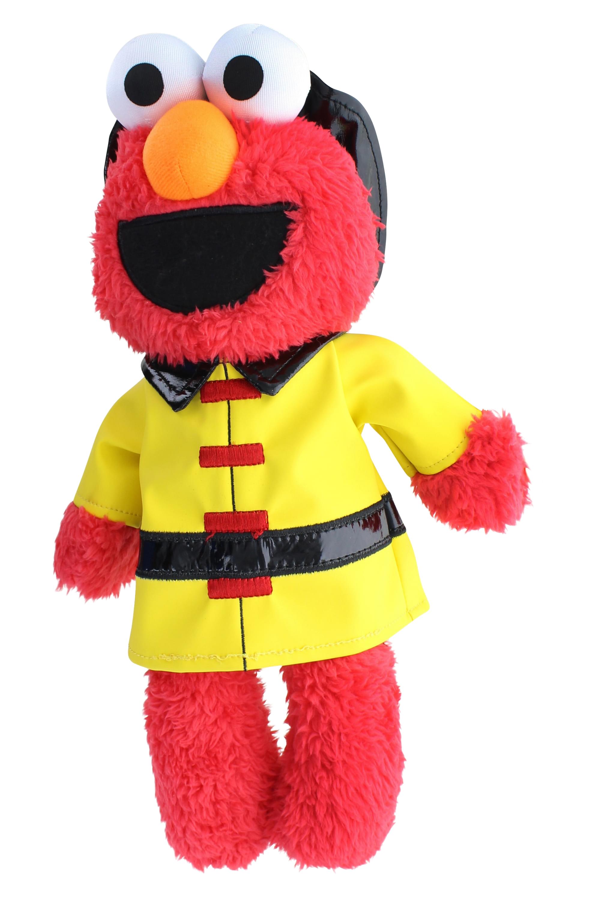 Photos - Soft Toy GUND Sesame Street 9.5 Inch Fireman Elmo Collectible Plush ENS-6058912-C 