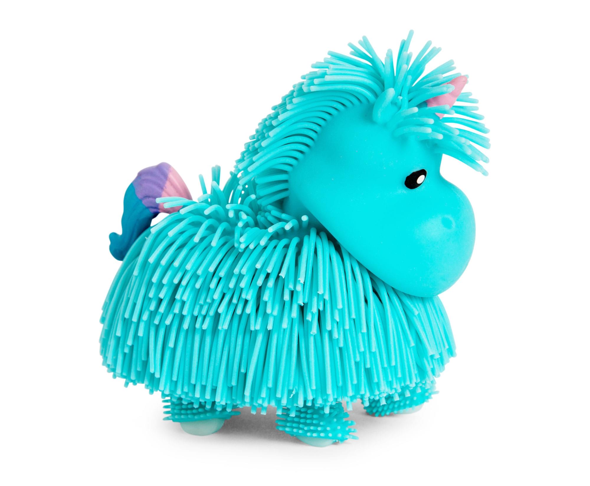 Jiggly Pets Walking Unicorn With Sound , Blue