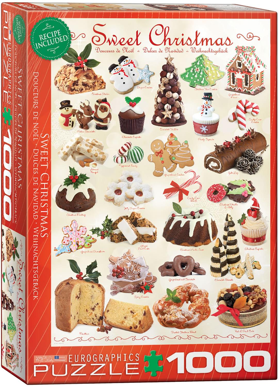 Sweet Christmas 1000 Piece Jigsaw Puzzle