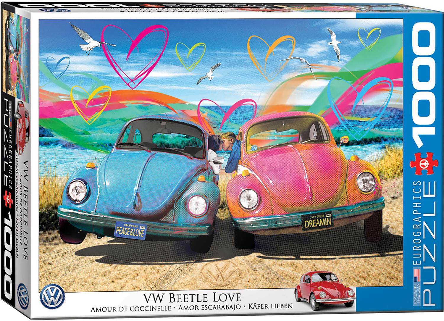 VW Beetle Love 1000 Piece Jigsaw Puzzle