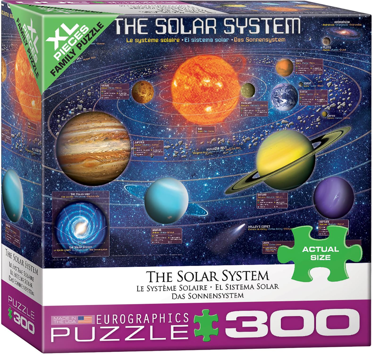 The Solar System 300 Piece XL Jigsaw Puzzle