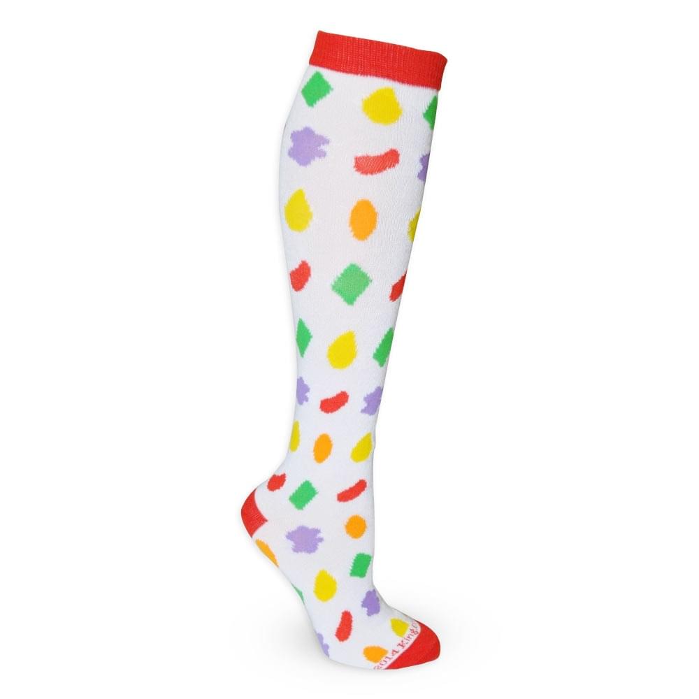 Candy Crush All Over Candy Ladies Rugby Socks