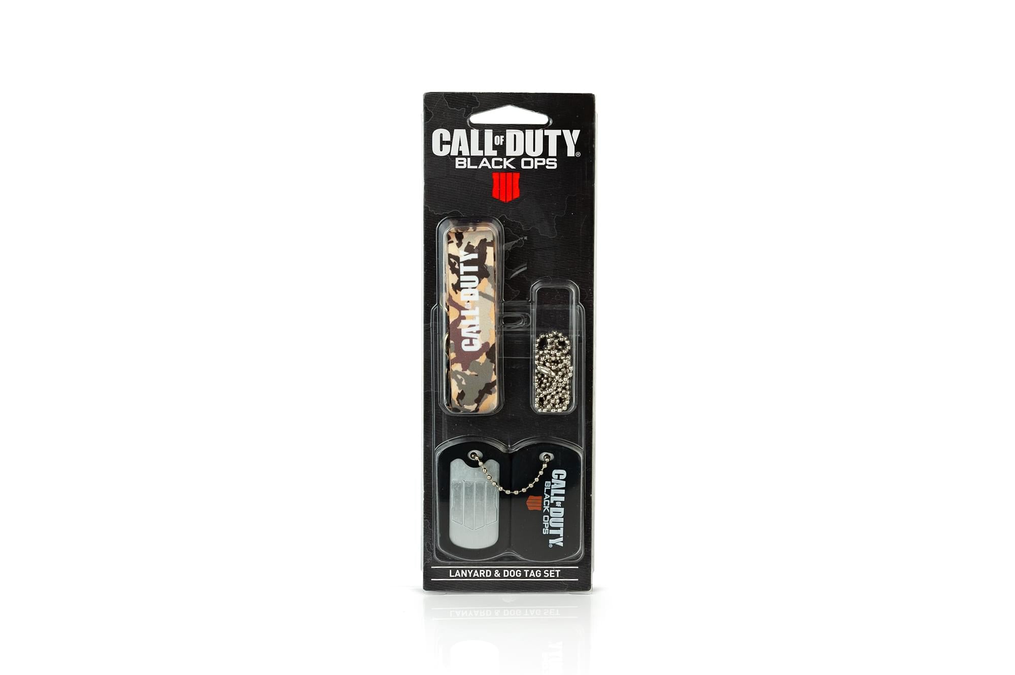 Call Of Duty: Black Ops 4 Logo Lanyard & Dog Tag Chain , Unique Black Ops Gifts