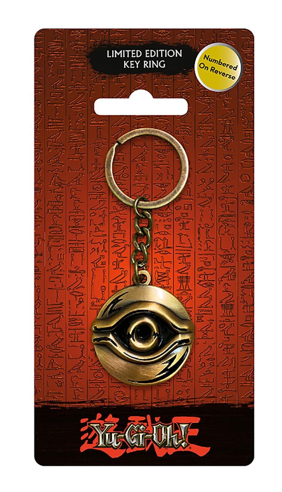 Yu-Gi-Oh! Limited Edition Embossed Metal Keychain , Millennium Eye