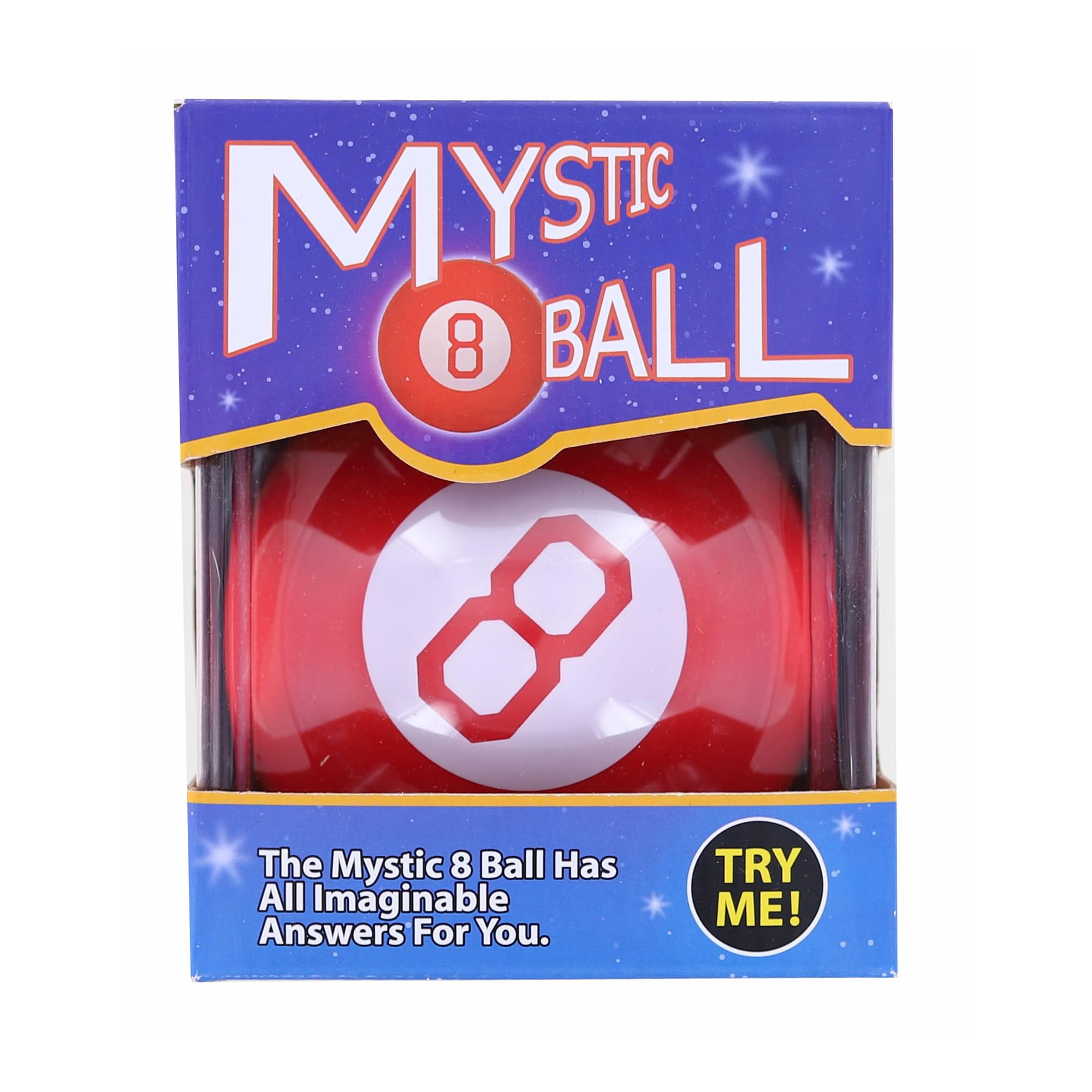 Mystic 8 Ball Classic Fortune-telling Novelty Toy , Red