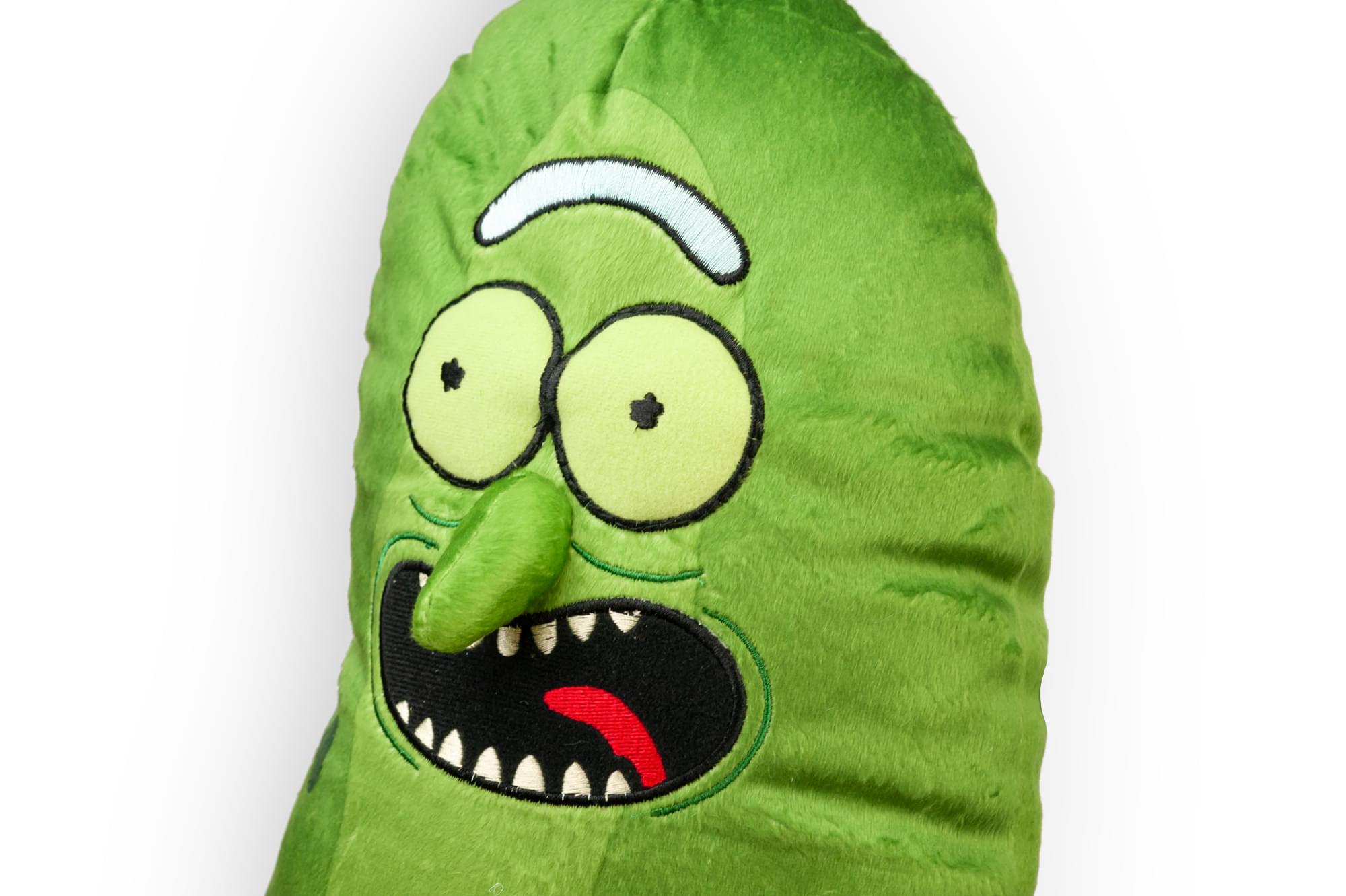 giant pickle rick plush