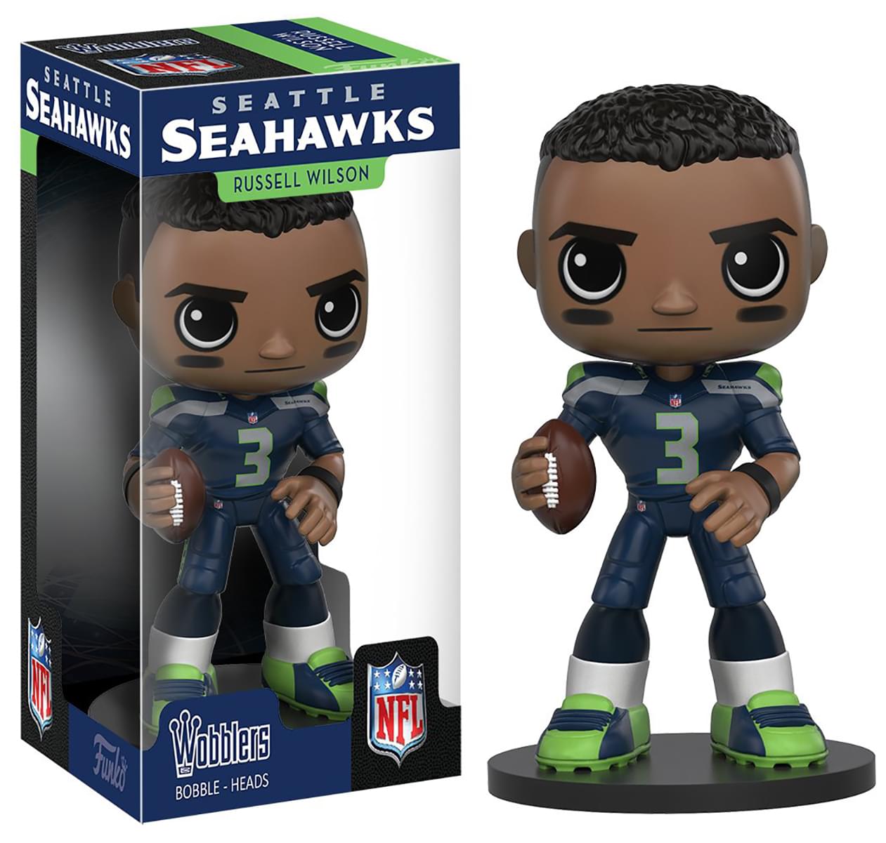 Seattle Seahawks NFL Funko POP Vinyl Figure, Russell Wilson SB Champions  XLVIII