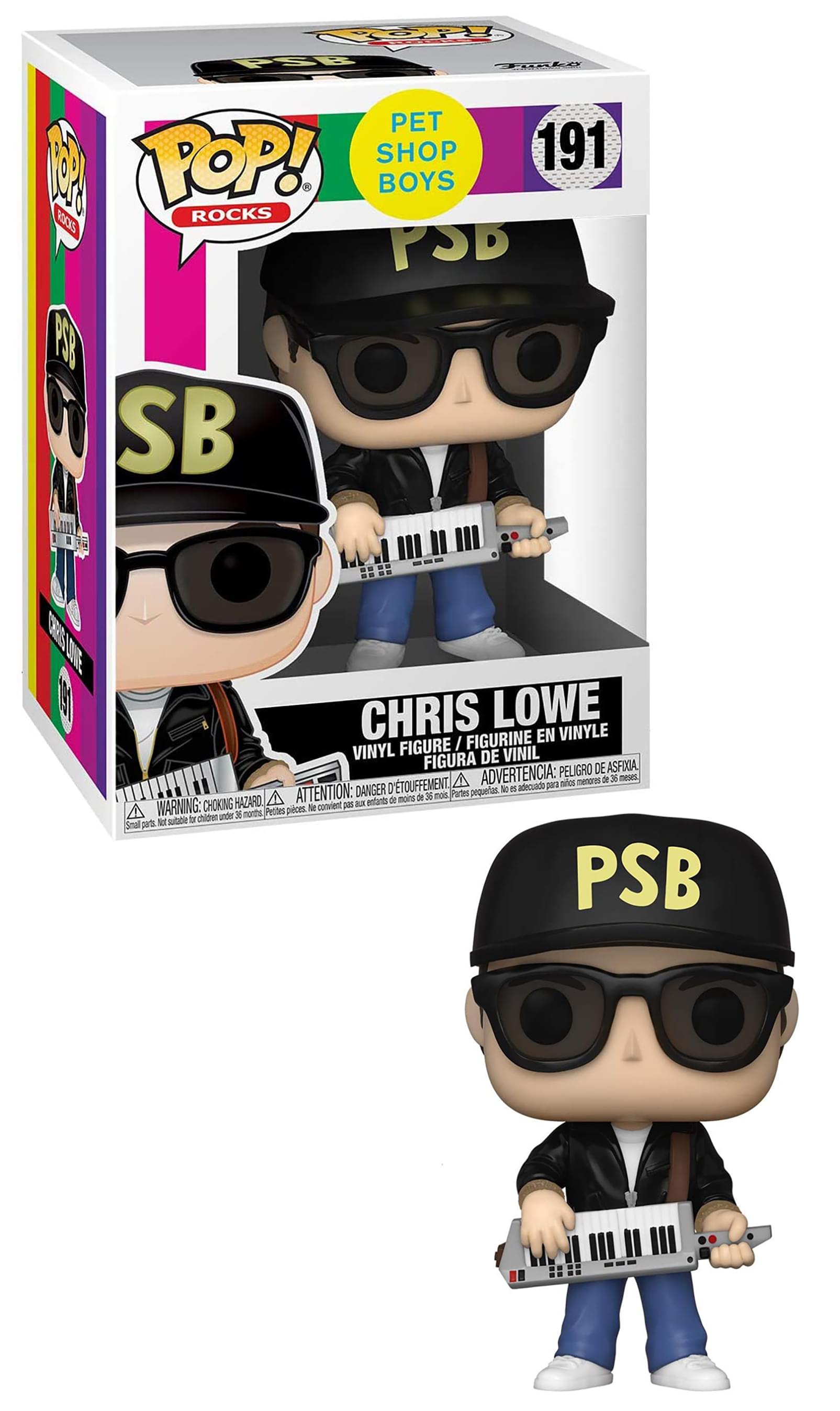 Pet Shop Boys Funko POP Rocks Vinyl Figure , Chris Lowe