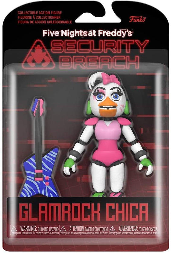  Funko Five Nights at Freddy's Security Breach Action Figure Set  of 5 – Glamrock Chica, Montgomery Gator, Roxanne Wolf, Vanny, Glamrock  Freddy Bundle : Toys & Games