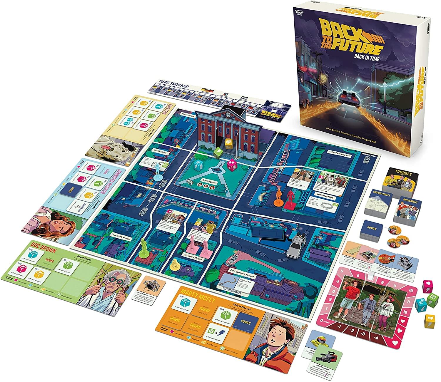 Photos - Board Game Funko Back To The Future Back In Time   | 2-4 Players FNK-48720-C 