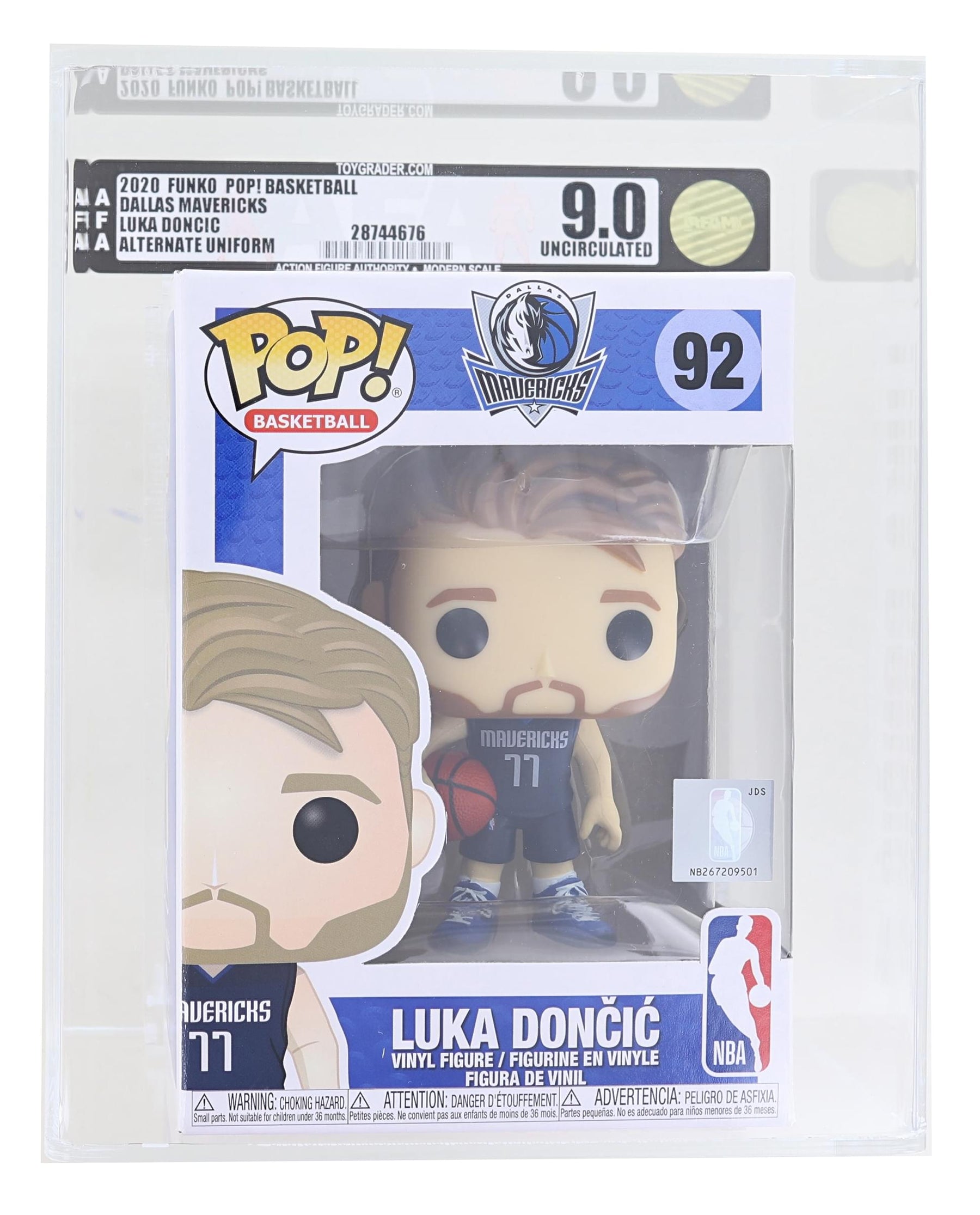 Dallas Mavericks NBA POP | Doncic (Alt) AFA  | Free Shipping