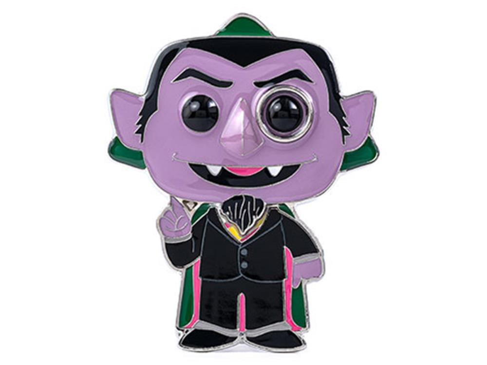 Sesame Street 3 Inch Funko POP Pin , The Count