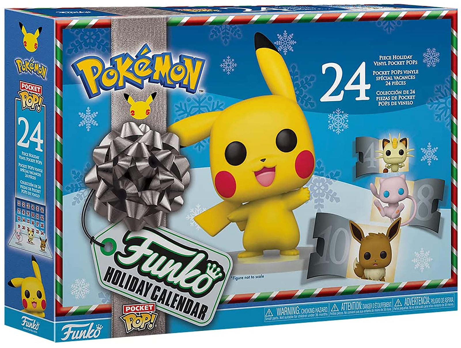 Pokemon Funko POP Advent Calendar 24 Pieces Free Shipping