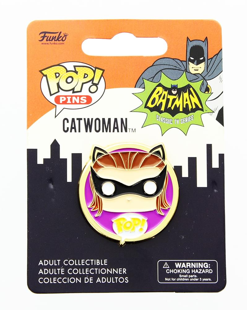 Batman '66 TV Series Catwoman Funko Pop! Pin | Free Shipping