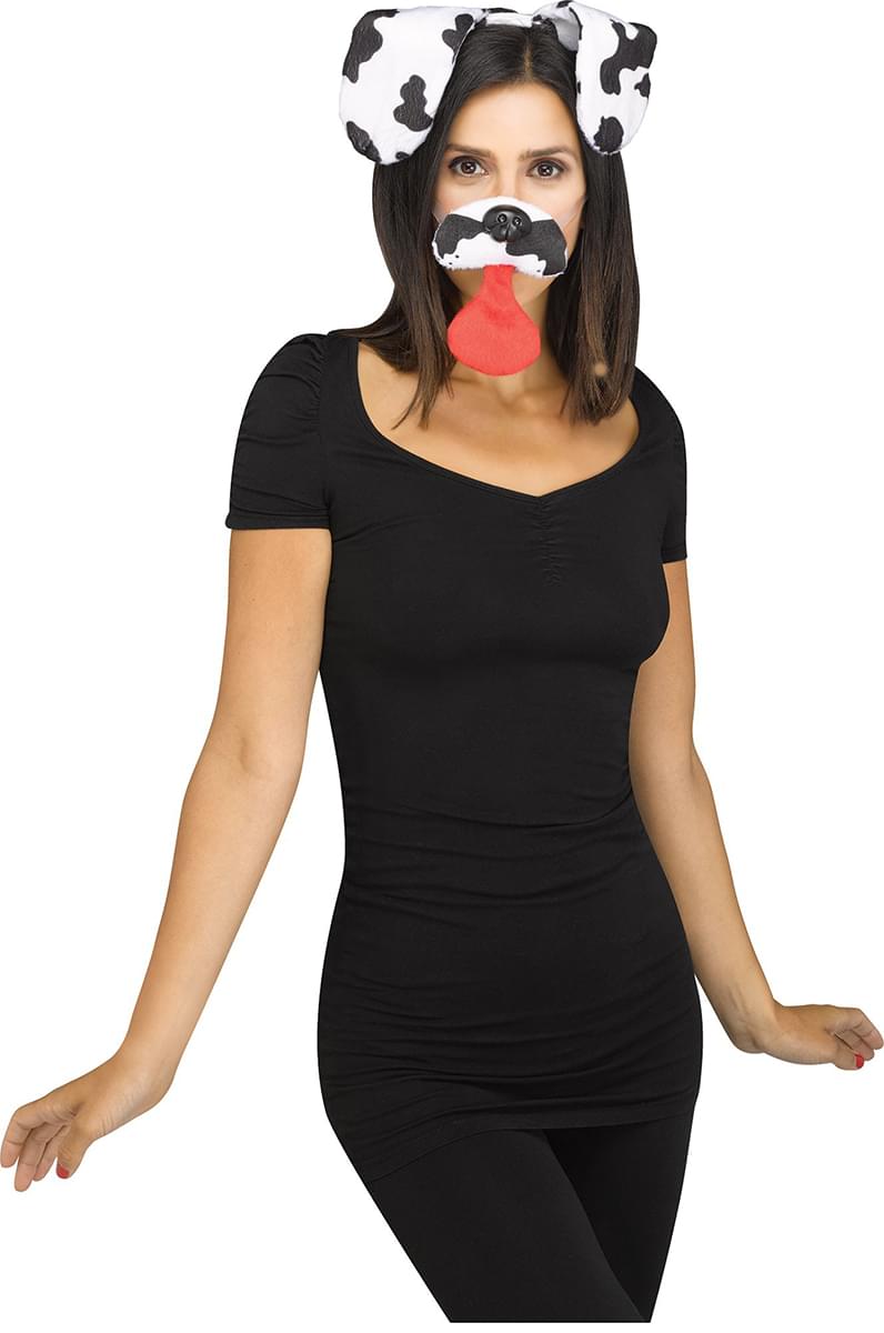 Snapchat Dalmatian Dog Filter Adult Costume Kit