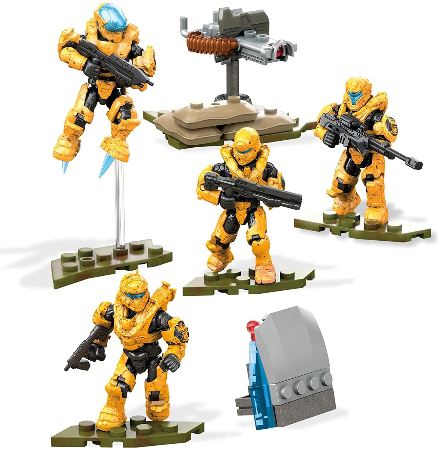 HALO Mega Construx Building Set , Spartan Fireteam