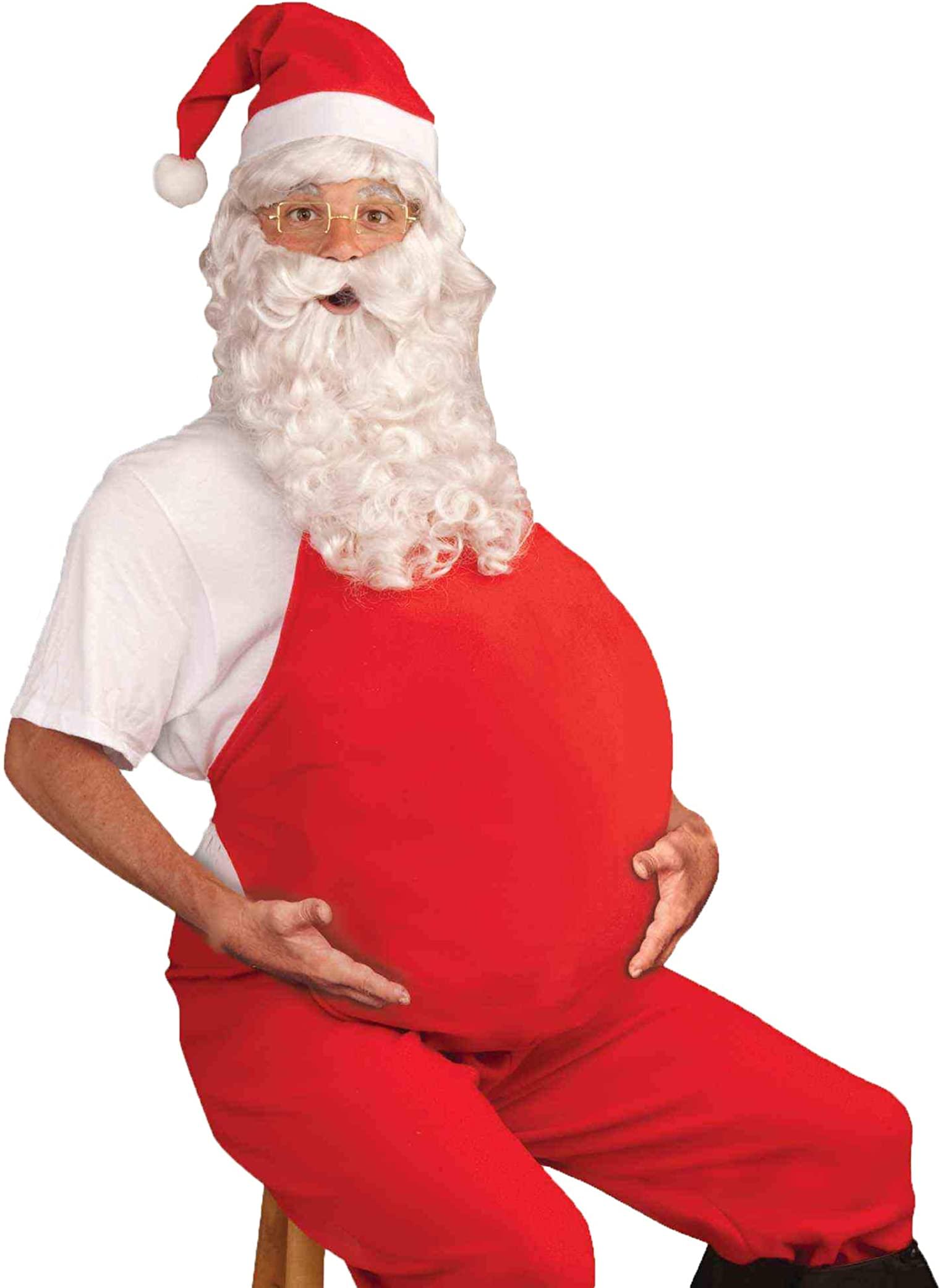 Photos - Fancy Dress Rubies Red Belly Stuffer Santa Costume Accessory FRM-65440-C 