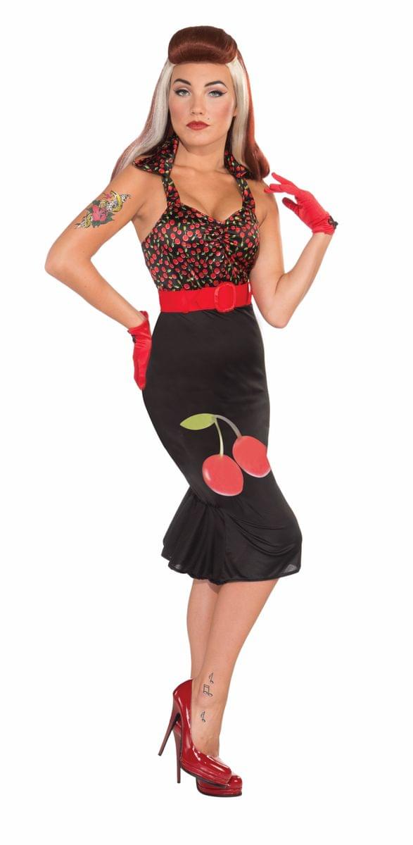 Retro Pin Up Girl Cherry Anne Costume Dress Adult Toynk Toys