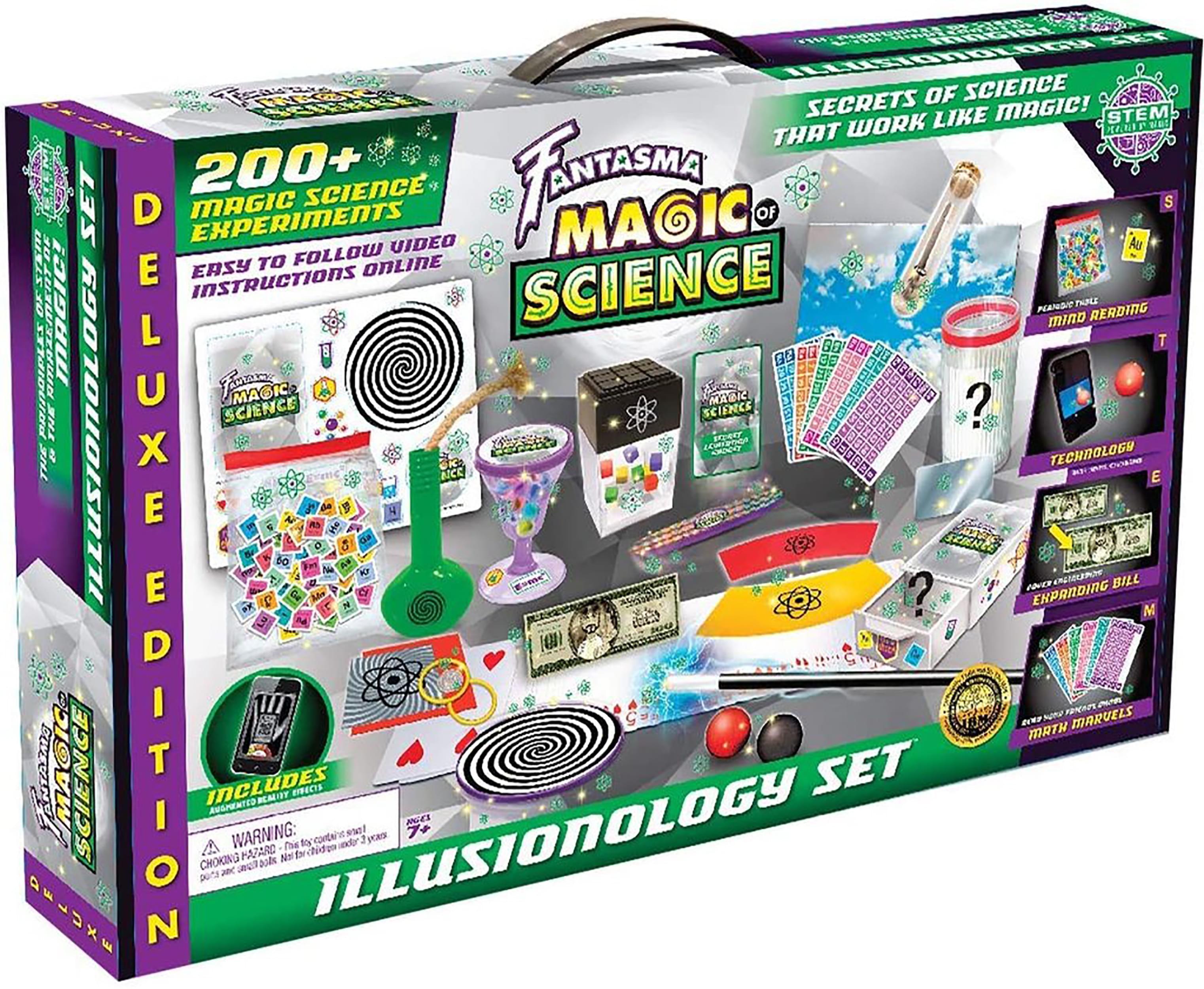 Fantasma Magic Of Science STEM Based Illusionology Magic Set , 200+ Experiments