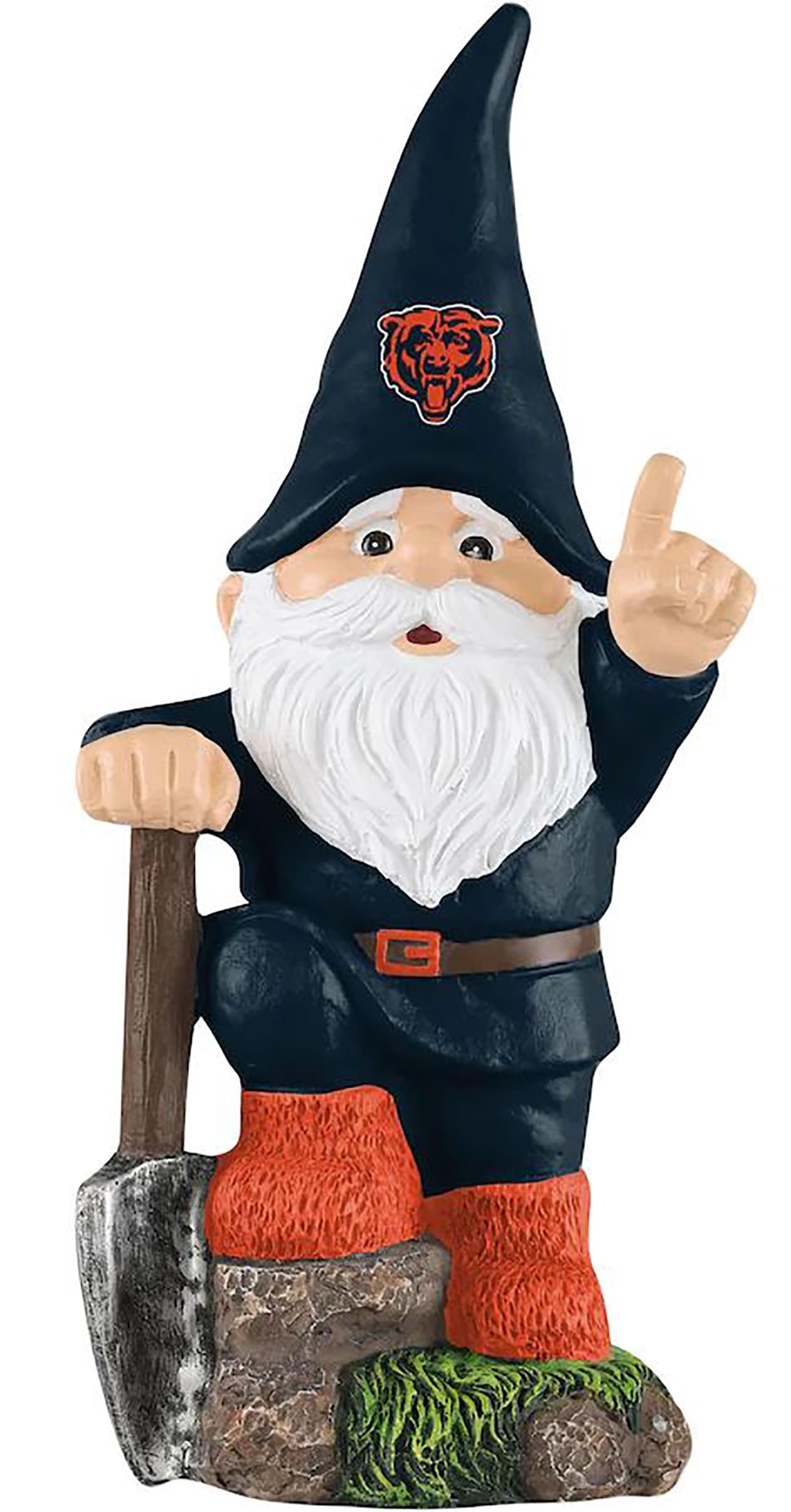 Chicago Bears NFL 10.5 Inch Shovel Time Garden Gnome