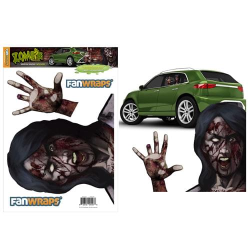 Fanwraps Zombie Window Buddies Decal Sick Suzie