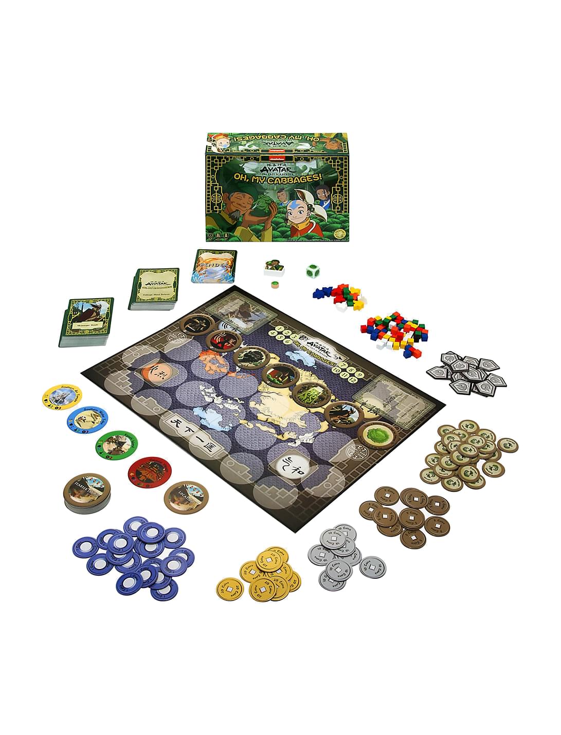 Nickelodeon Avatar The Last Airbender Oh, My Cabbages! Strategic Board Game