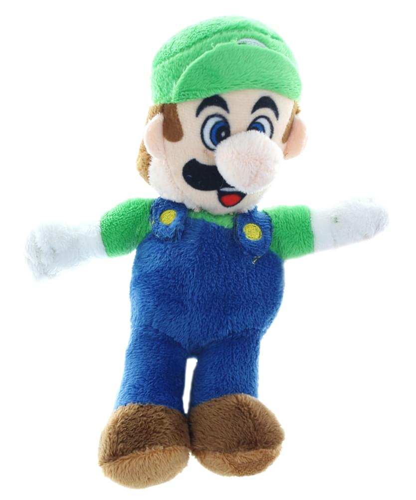 Nintendo Super Mario Bros 7 Luigi Plush