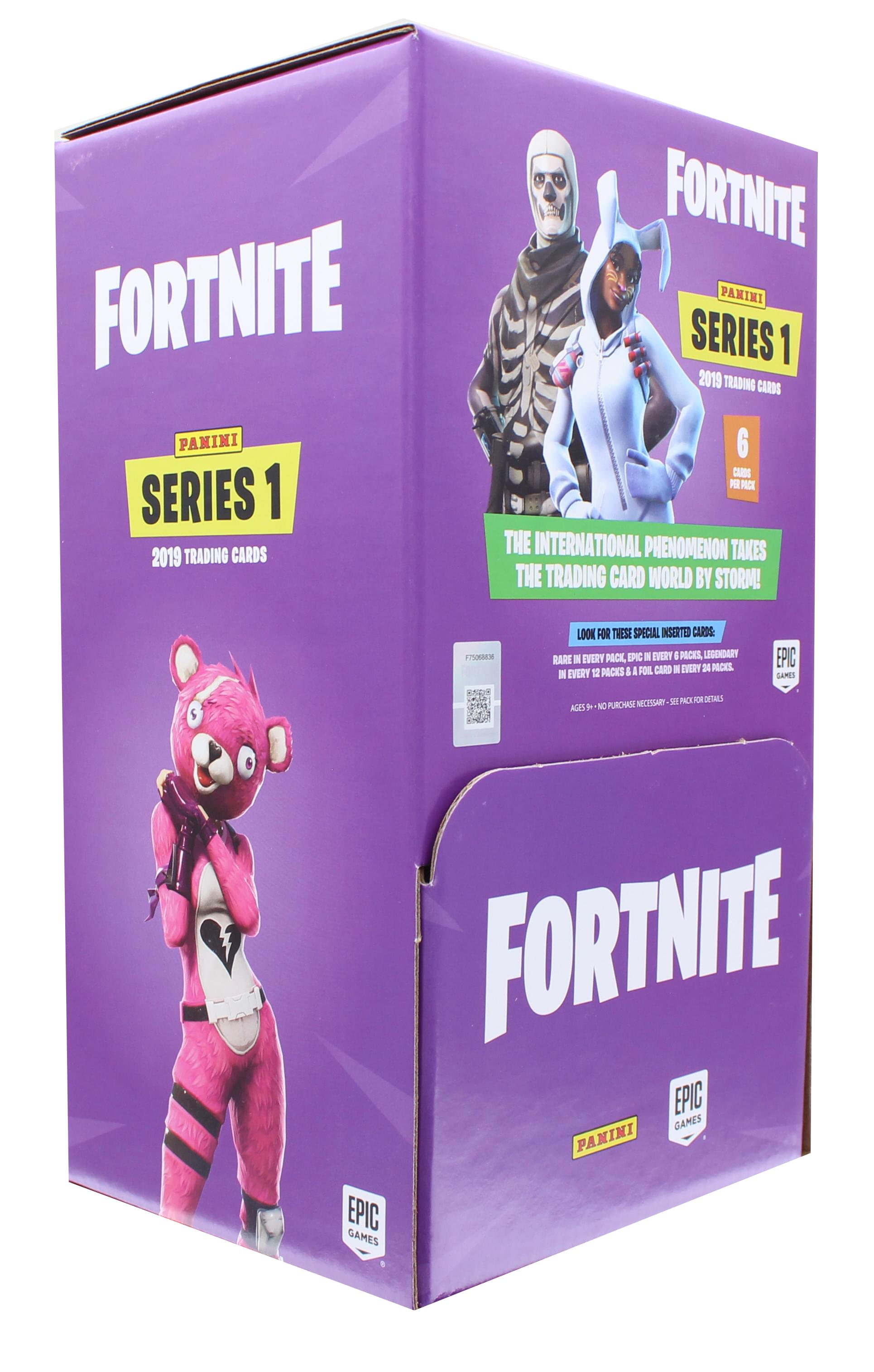 Fortnite Series 1 Trading Cards , 36 Pack Box Fresh From Sealed Case