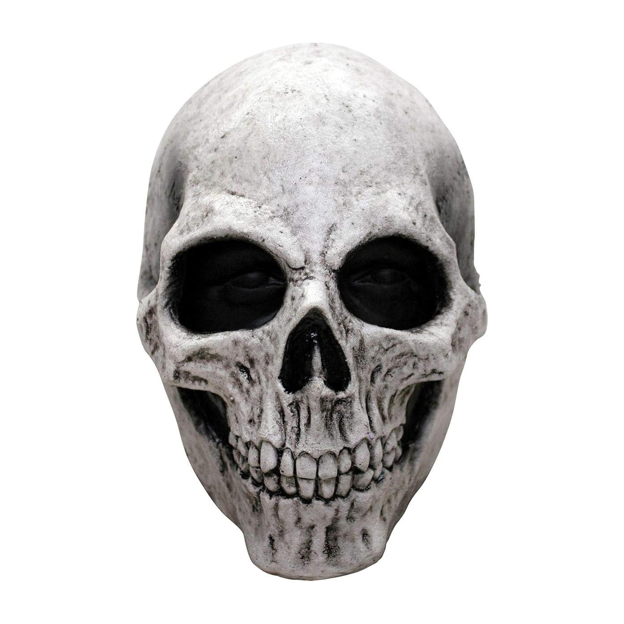 Photos - Fancy Dress White Skull Adult Costume Mask GHP-26156-C