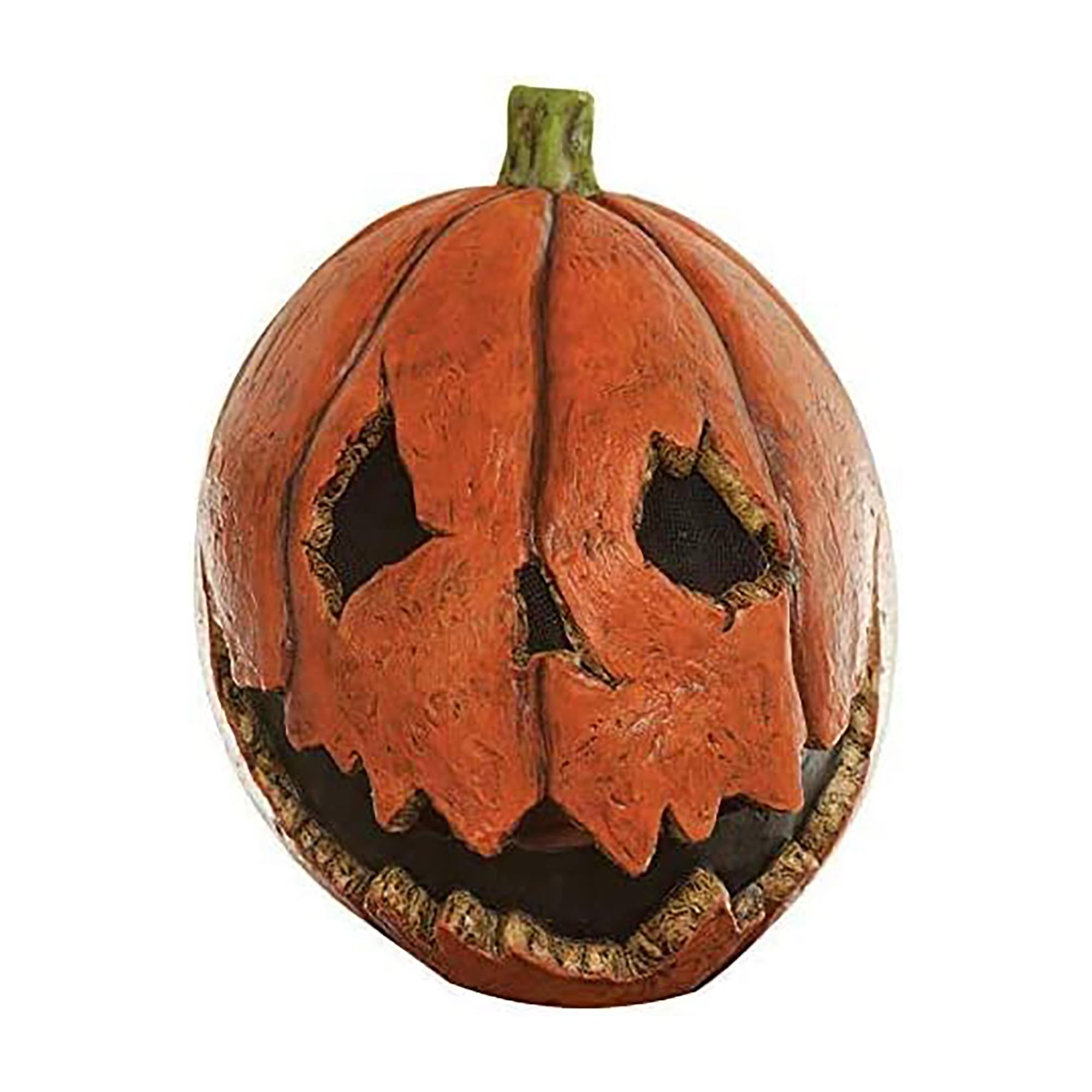 Last Night Pumpkin Adult Latex Costume Mask