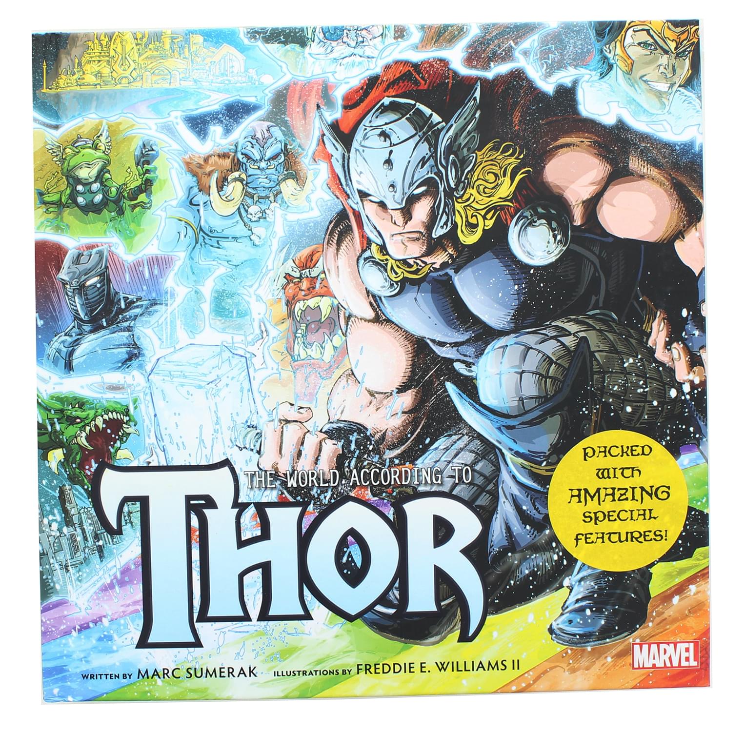 Marvel The World According To Thor Hardcover Book