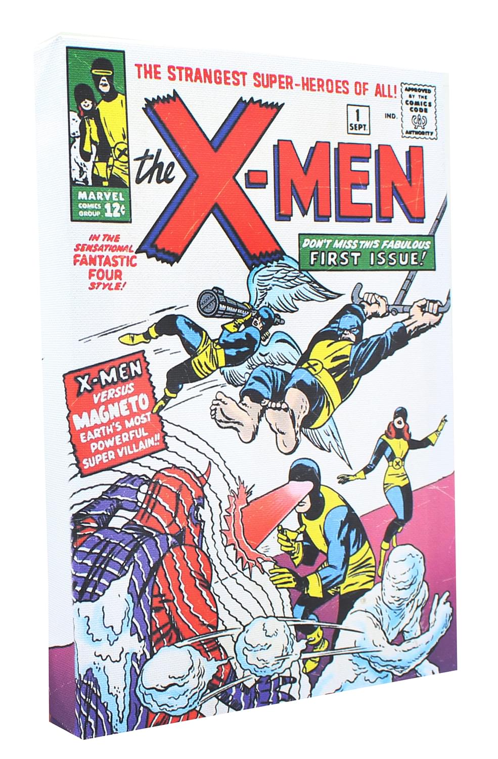 Marvel Comic Cover 9 X 5 Inch Canvas Wall Art , X-Men #1