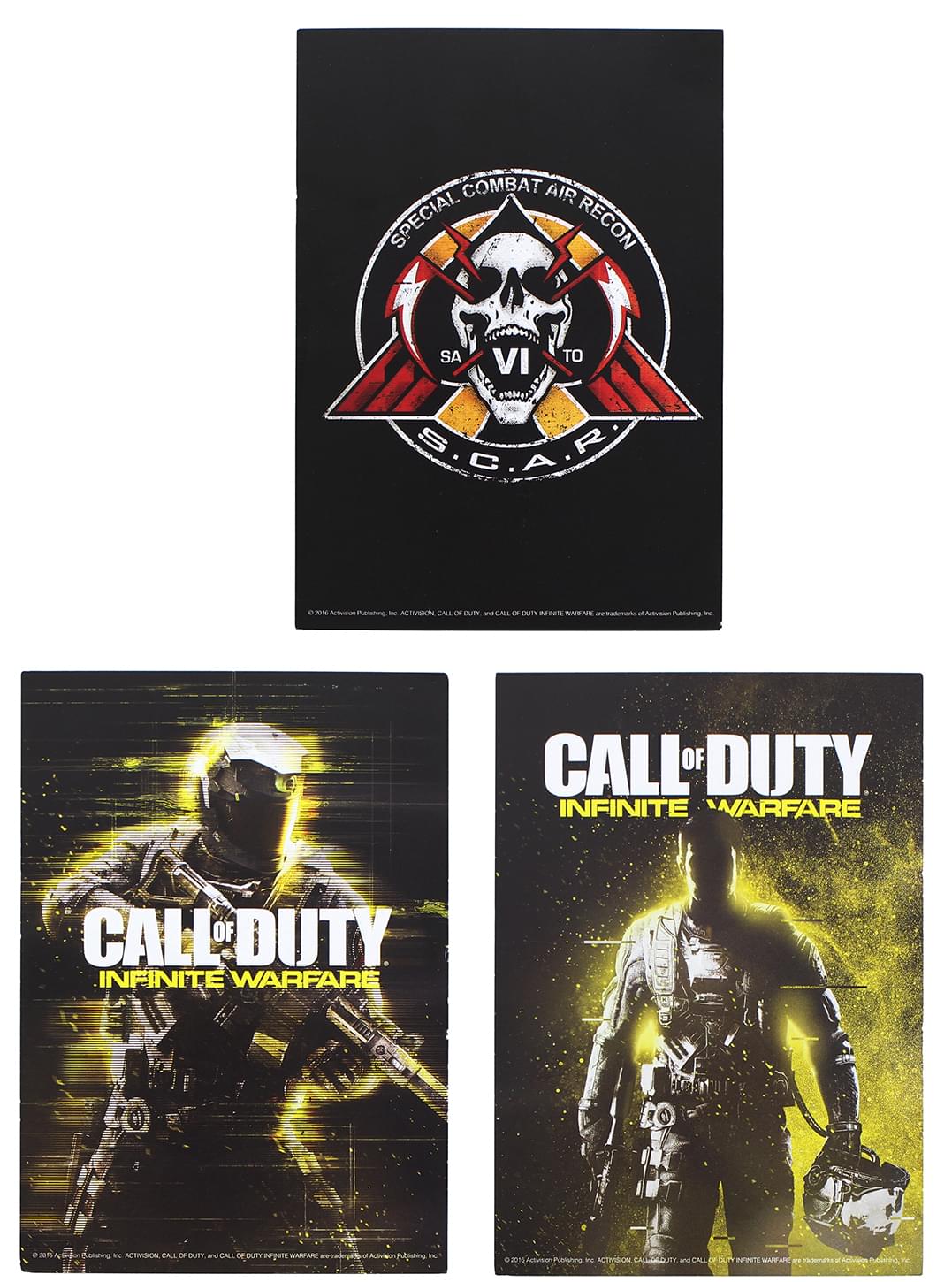 Call Of Duty Infinite Warfare Limited Edition Art Cards - Set Of 3